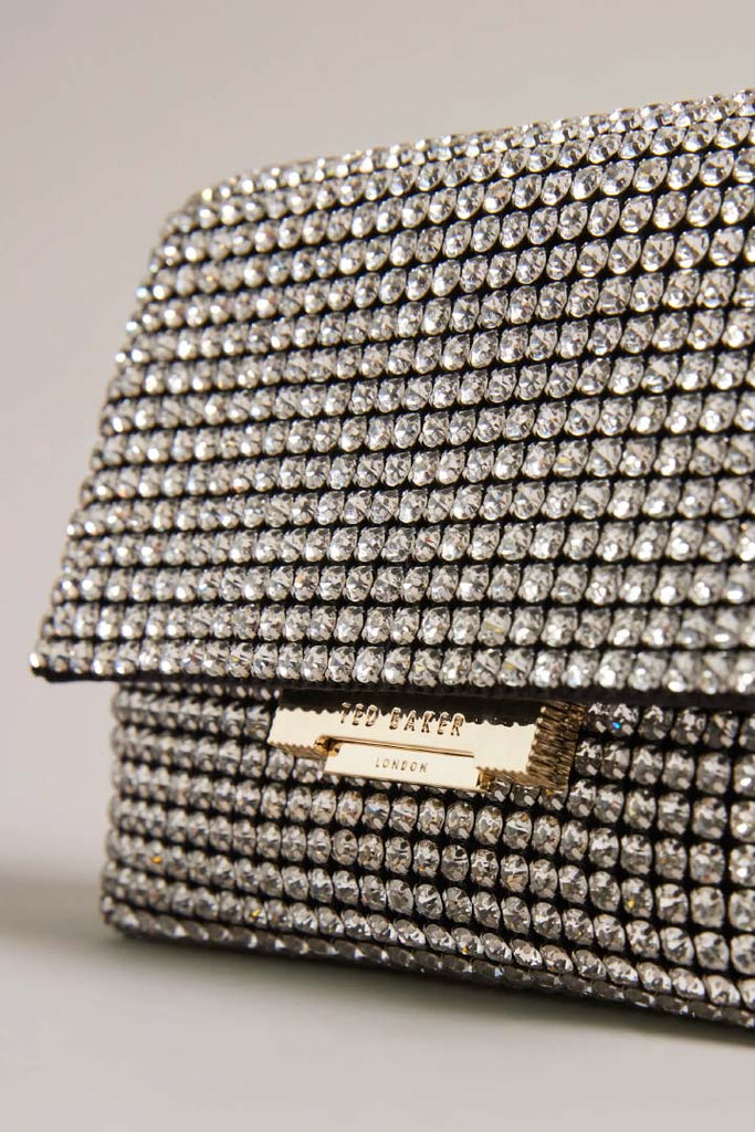 Ted Baker Accessories Gliters Crystal Mini Clutch Bag