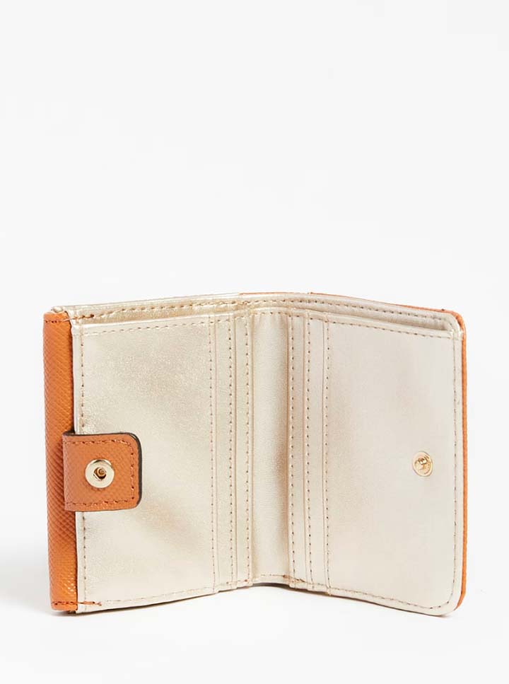 Guess Accessories Laurel Saffiano Credit Card Holder