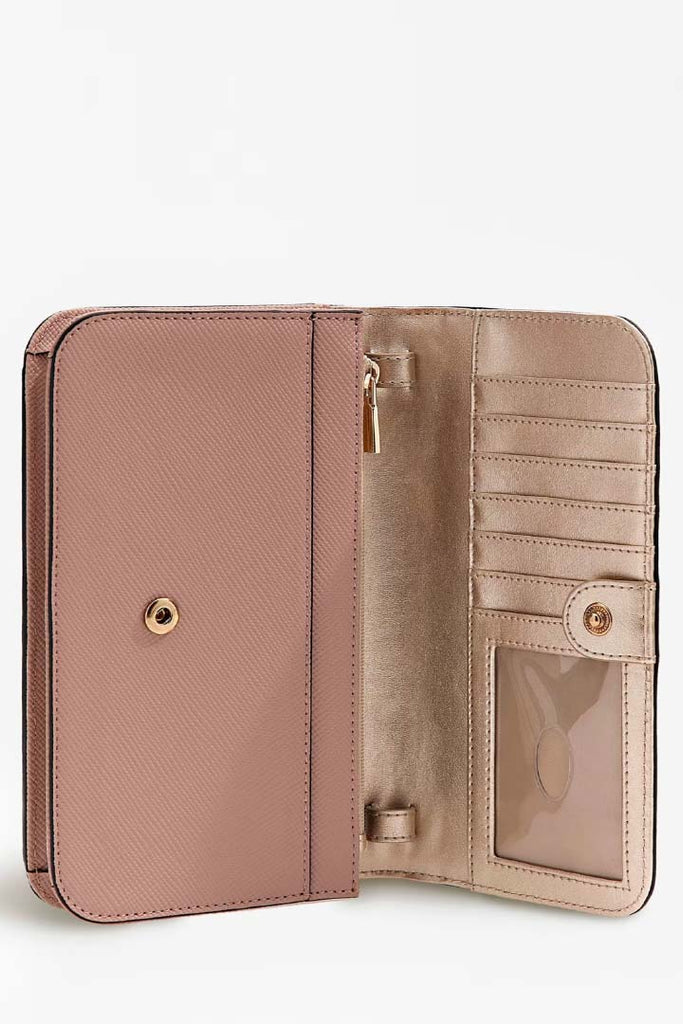 Guess Accessories Laurel Saffiano Bag With Phone Case