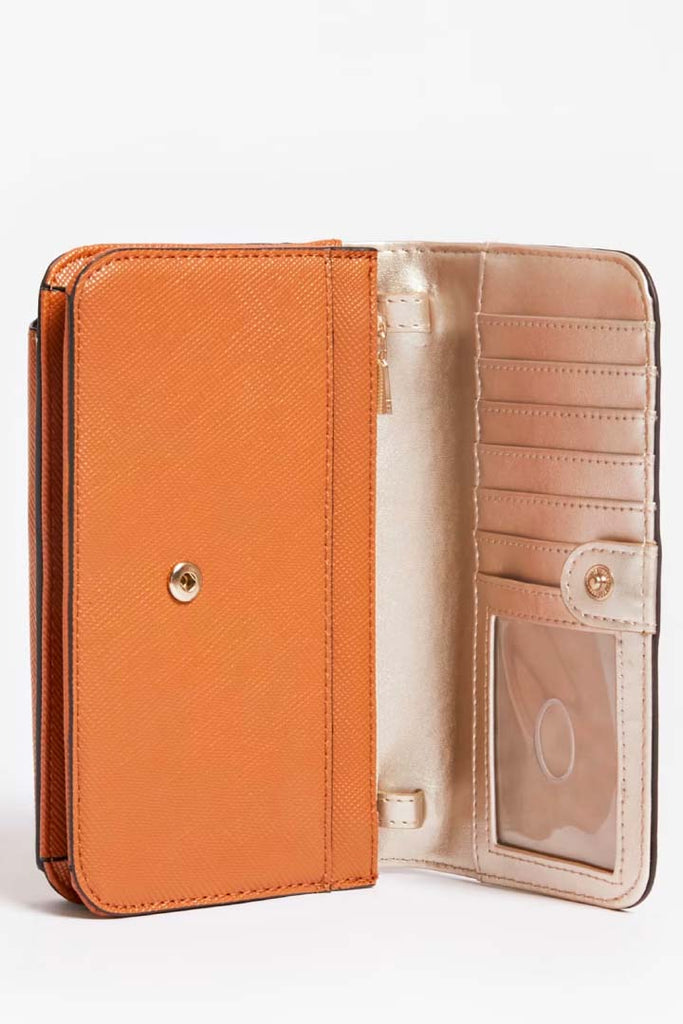 Guess Accessories Laurel Saffiano Crossbody Phone Case Bag