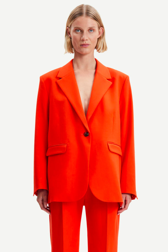 Samsoe Samsoe Haven Blazer Orange