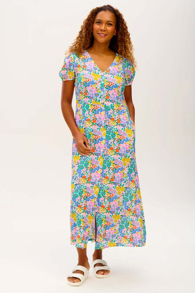 Sugarhill Irene V-Neck Maxi Dress