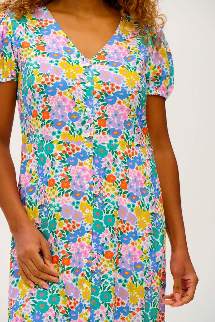 Sugarhill Irene V-Neck Maxi Dress