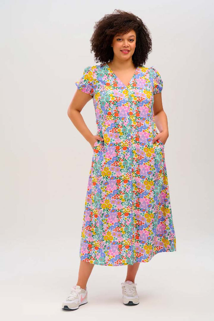Sugarhill Irene V-Neck Maxi Dress
