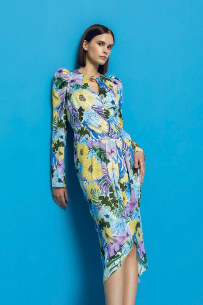 Kameya Vibes Print Dress Multi