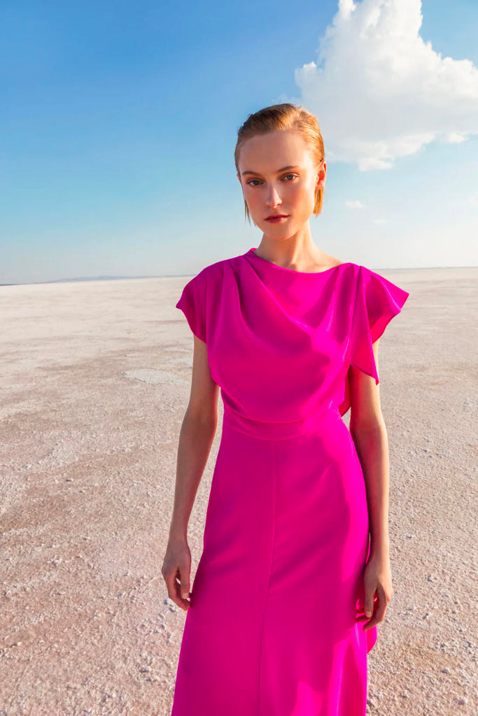 Kameya Kodua Fushia Dress