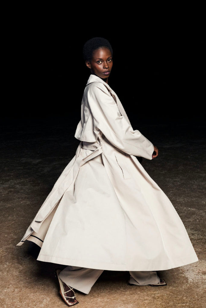 Kameya Stone Mac / Trench Coat