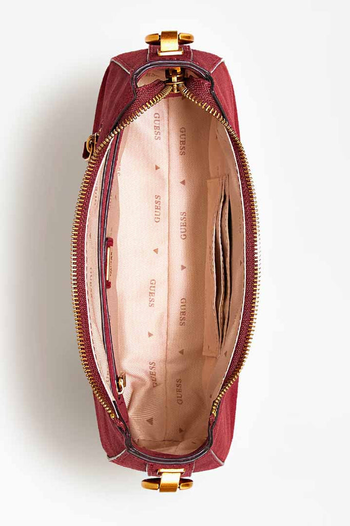 Guess Accessories Kaoma Suede Mini Shoulder Bag