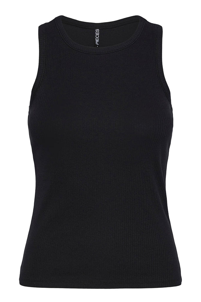 Pieces Ruka Boxer Tank Top Black
