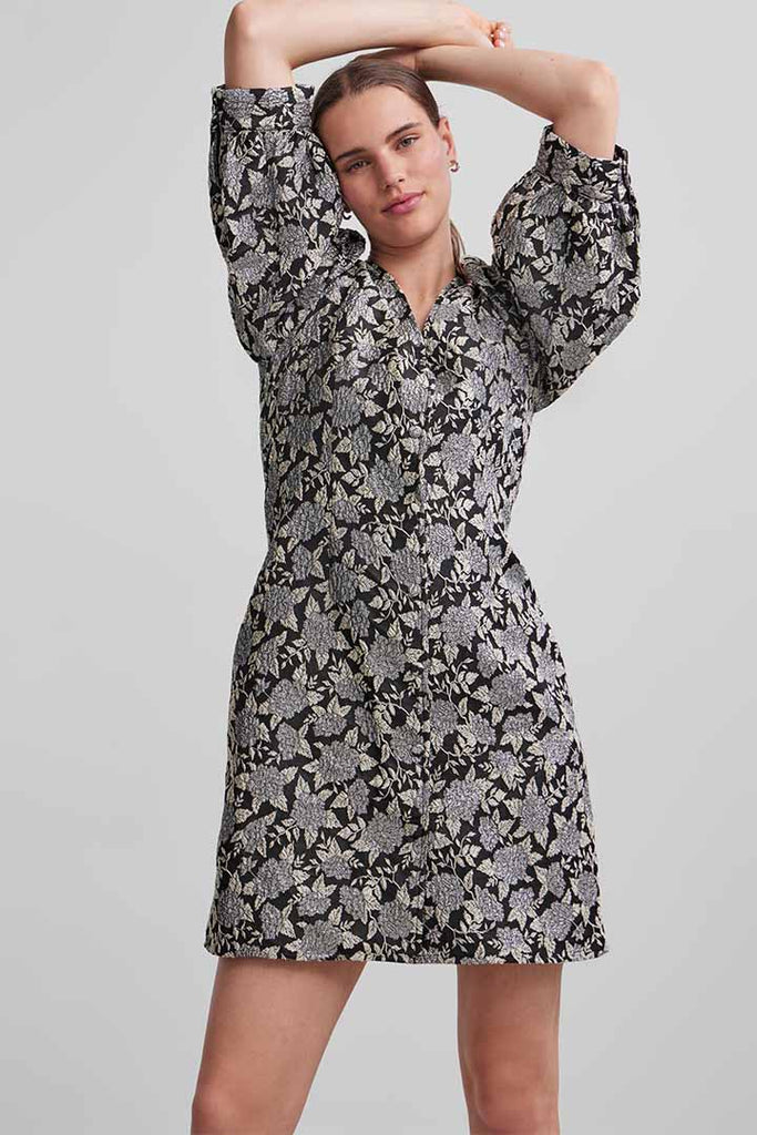 Pieces Mercy Long Sleeve Dress V-Neck
