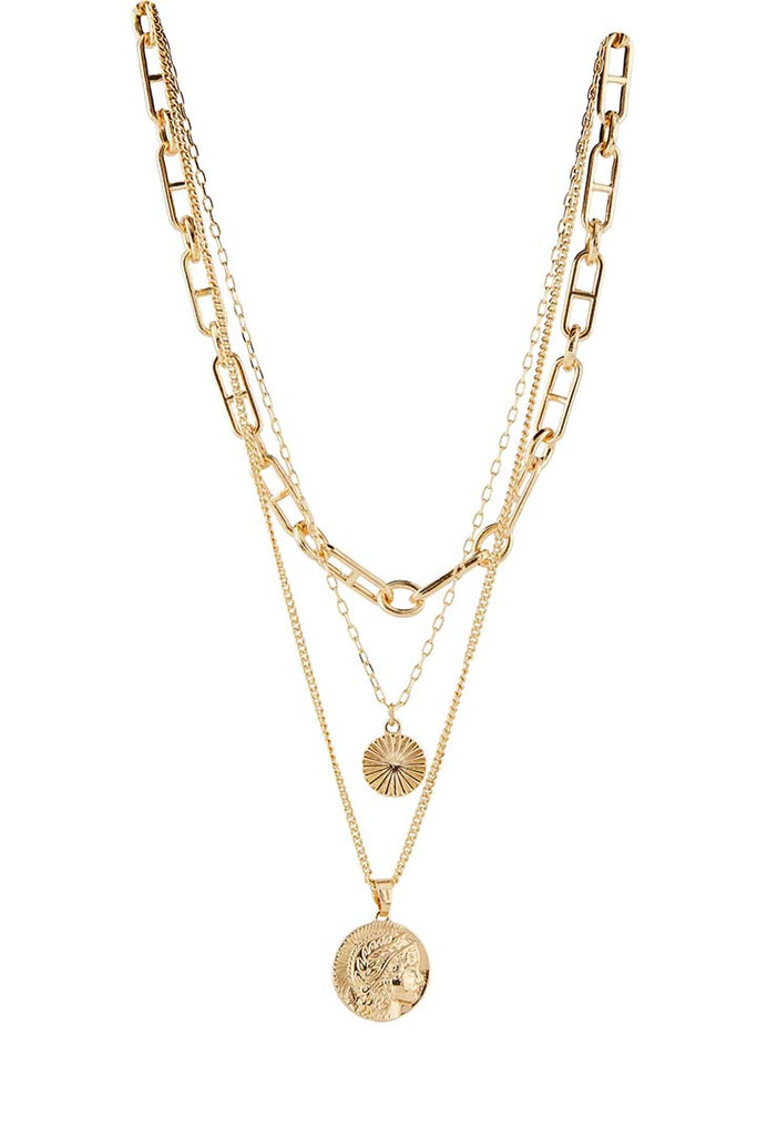 Pieces Nitta Combi Necklace gold OS