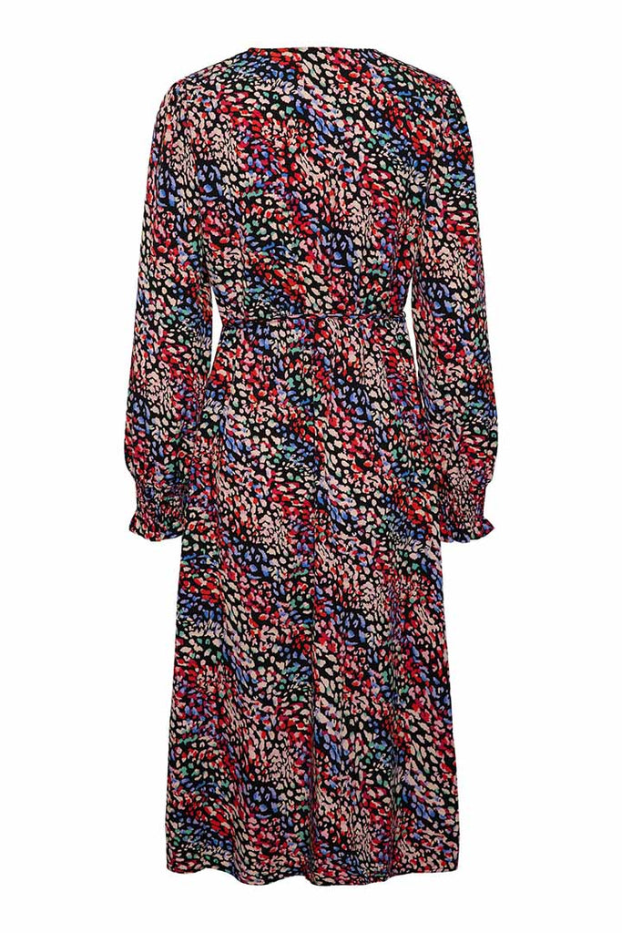 Pieces Olivio Midi Wrap Dress