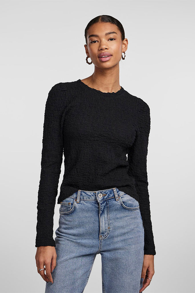 Pieces Kiera Top Black