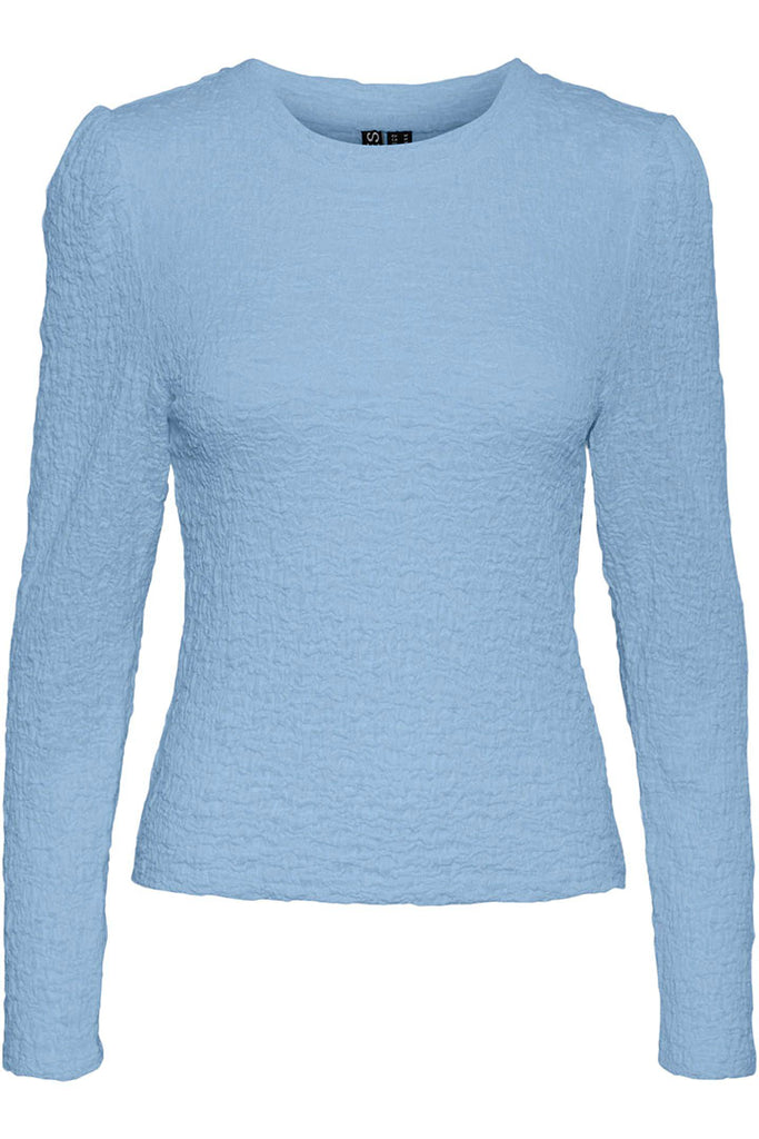 Pieces Kiera Top Blue