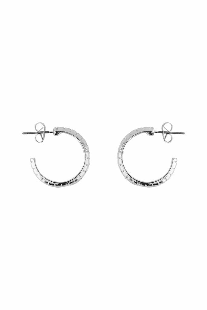 Pieces Sia Hoop Earrings silver OS