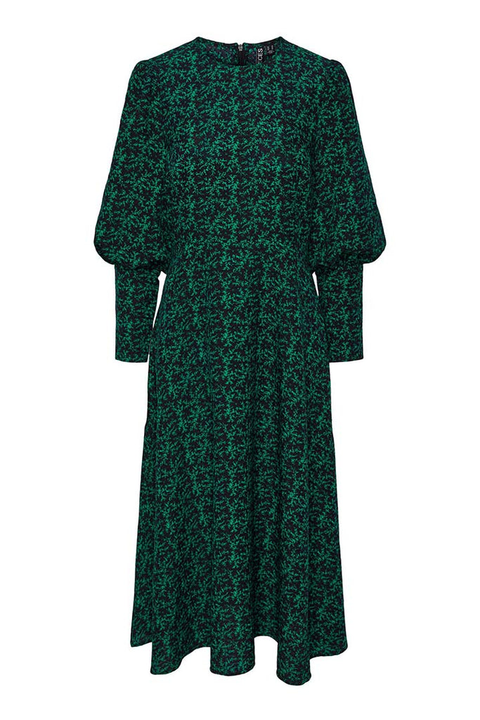 Pieces Nasra Ankle Dress Green