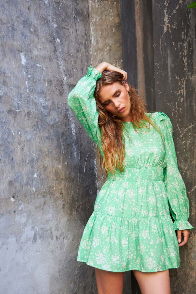 Lollys laundry Parina Dress Green
