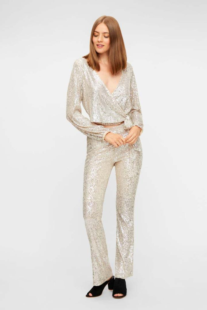 Pieces Delphia Flared Pants