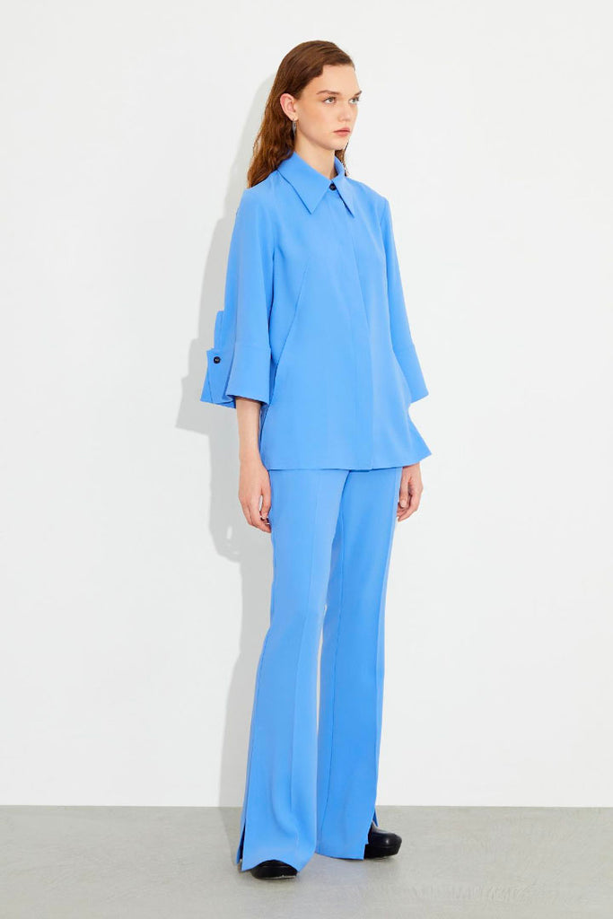 Birelin Slit Detailed Trousers