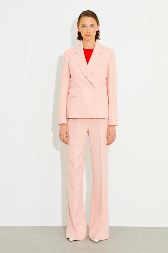 Birelin Straight Leg Trousers Pink