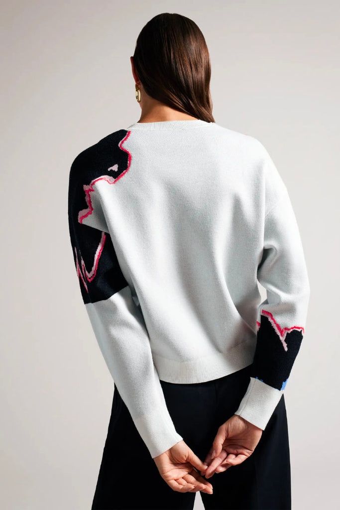 Ted Baker Clothing Avrella Placement Jacquard Sweater