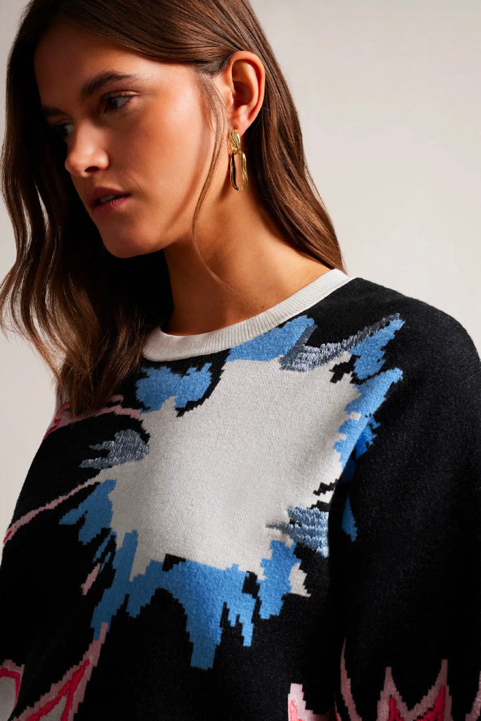 Ted Baker Clothing Avrella Placement Jacquard Sweater