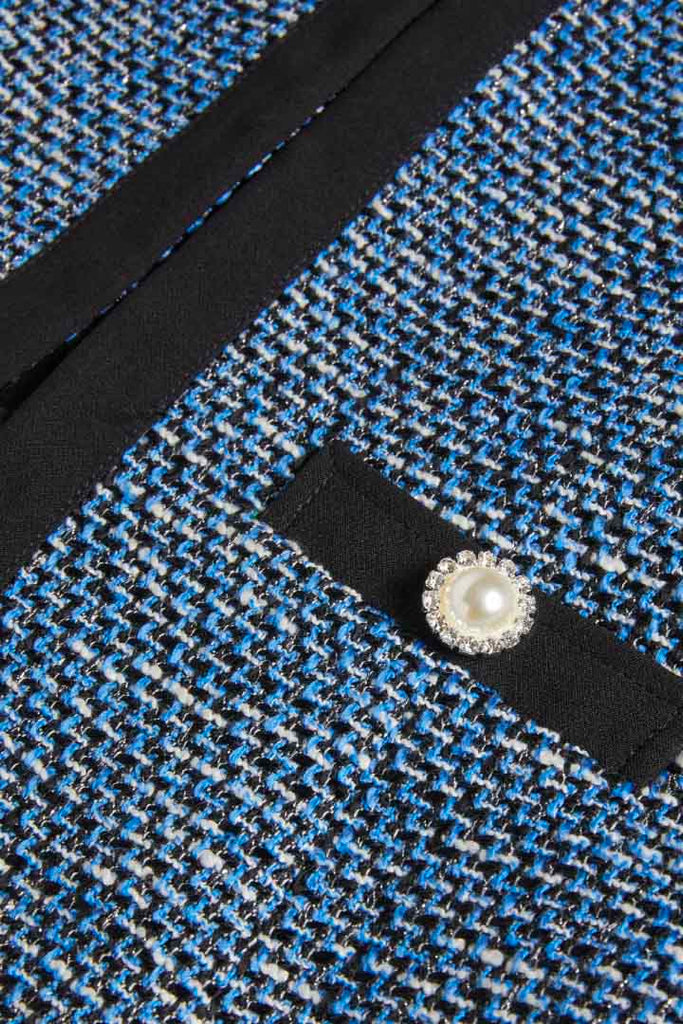 Ted Baker Clothing Diniia V-Neck Boucle Jacket