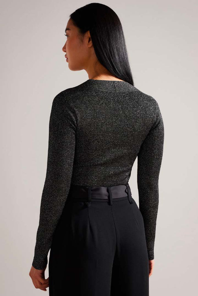 Ted Baker Clothing Eloisy Slim Fit Crossover Knit Top
