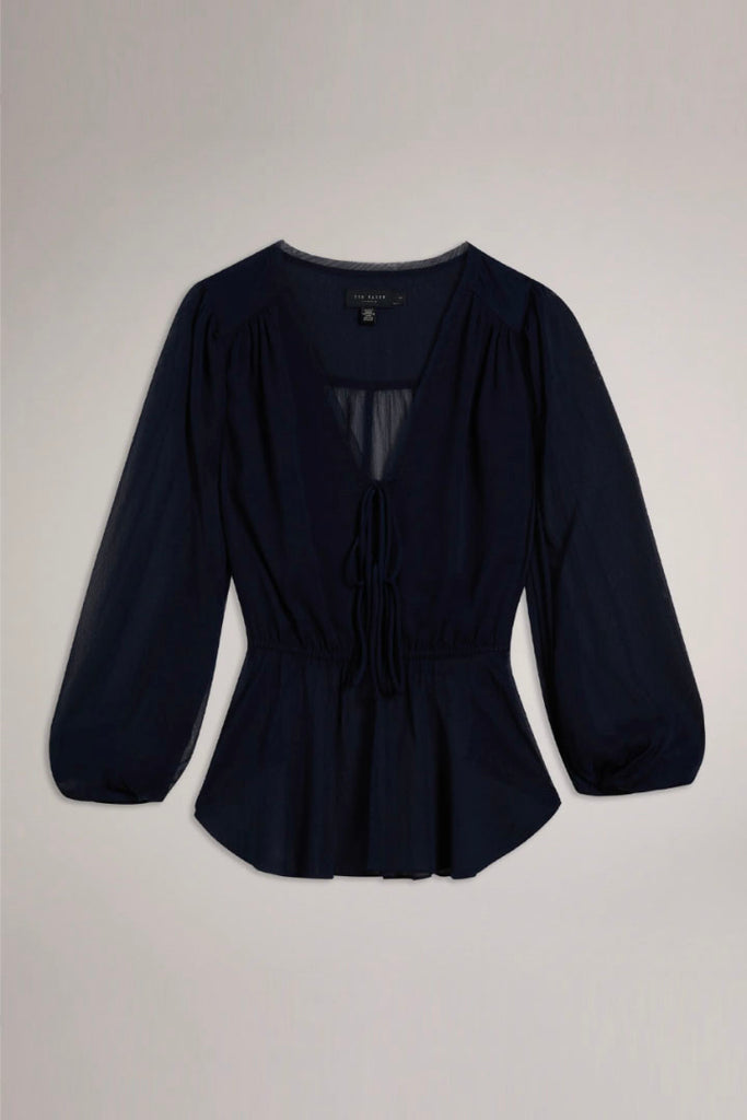 Ted Baker Clothing Frasiah Tie Front Blouse