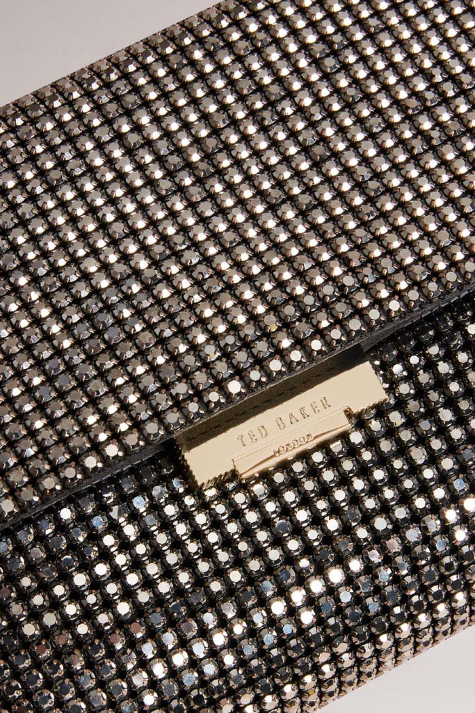 Ted Baker Accessories Glitzet Crystal Baguette Clutch Bag