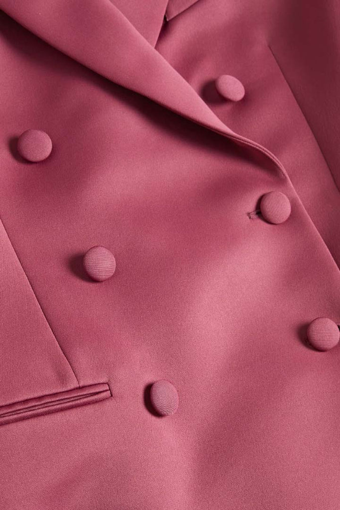 Ted Baker Clothing Seraph Double Breasted Satin Boyfriend Blazer