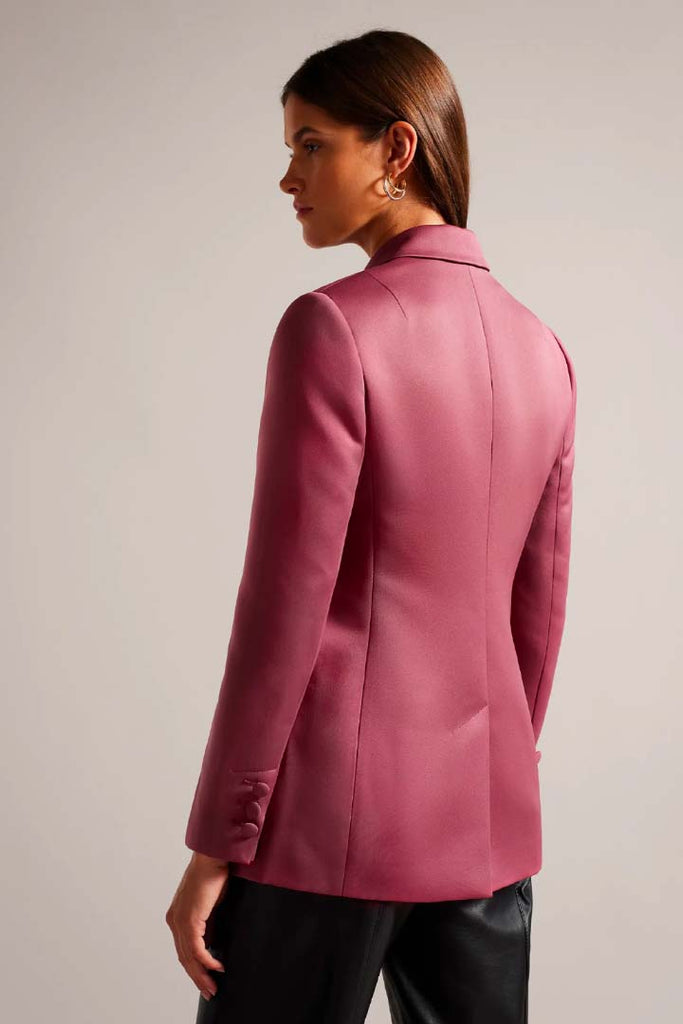Ted Baker Clothing Seraph Double Breasted Satin Boyfriend Blazer
