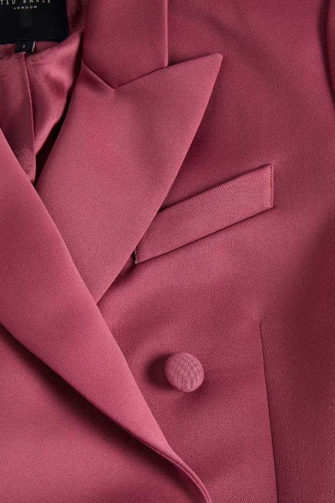 Ted Baker Clothing Seraph Double Breasted Satin Boyfriend Blazer