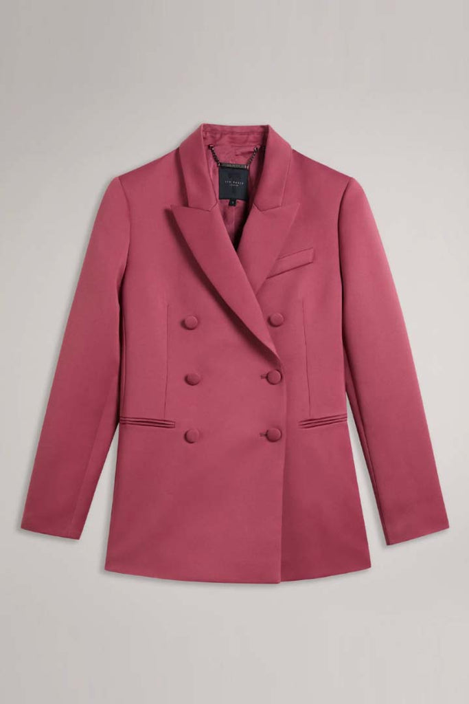 Ted Baker Clothing Seraph Double Breasted Satin Boyfriend Blazer