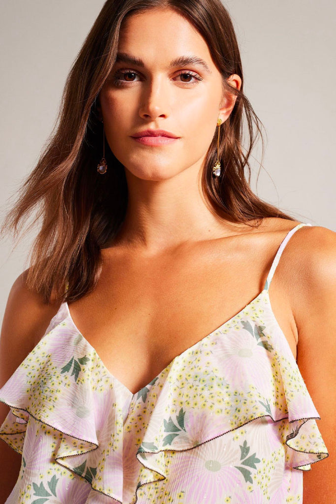 Ted Baker Clothing Shaunia Ruffle V Neck Cami