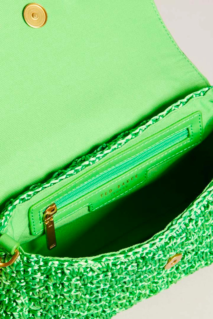 Ted Baker Accessories Tikyra Satin Crochet Cross Body Bag
