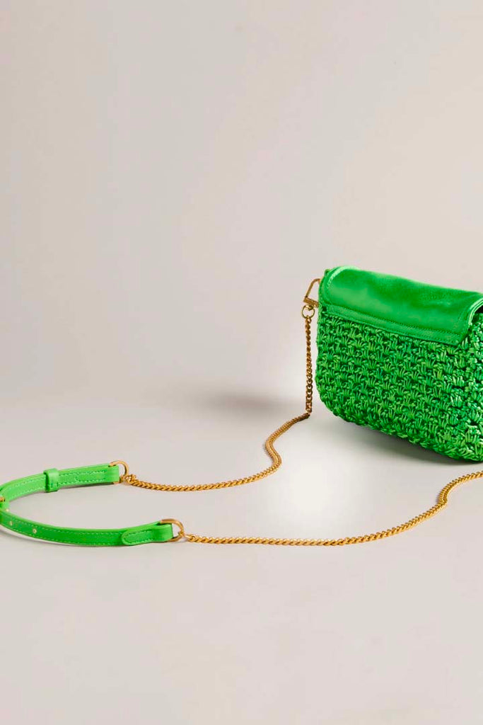 Ted Baker Accessories Tikyra Satin Crochet Cross Body Bag