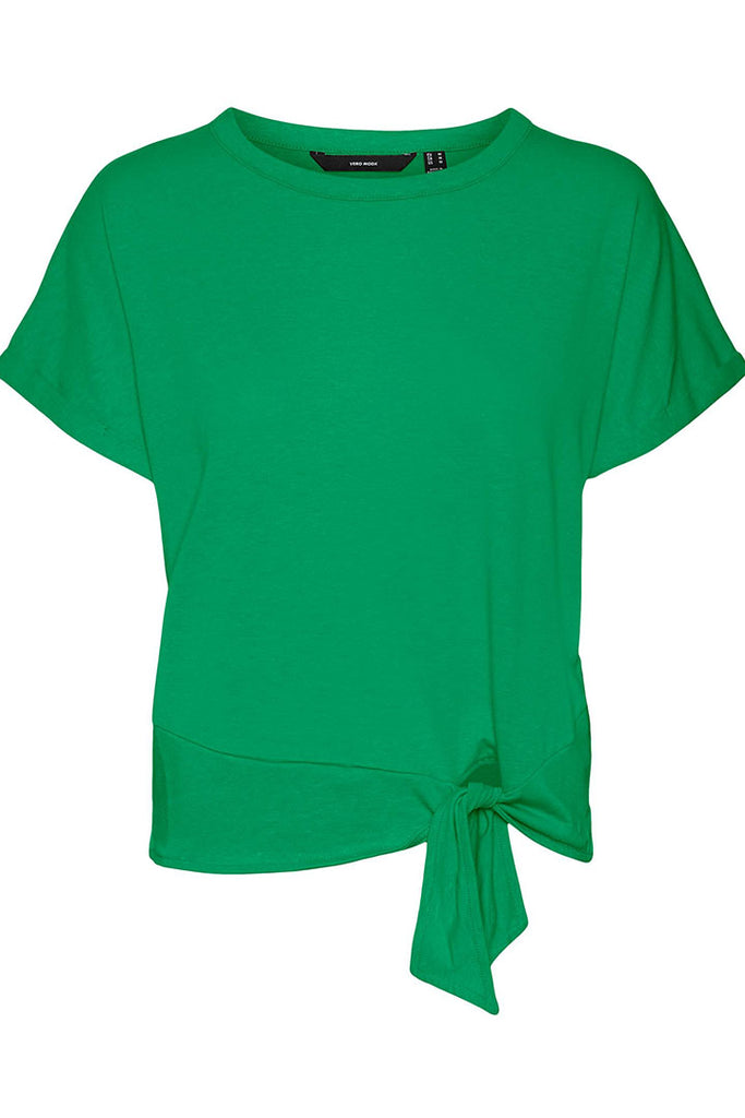 Vero Moda Marijune Knot Top Green