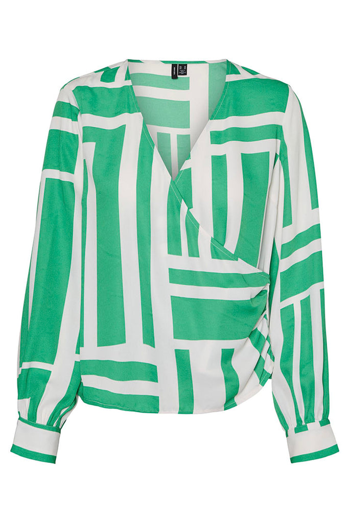 Vero Moda Brita Rouching Midi Top