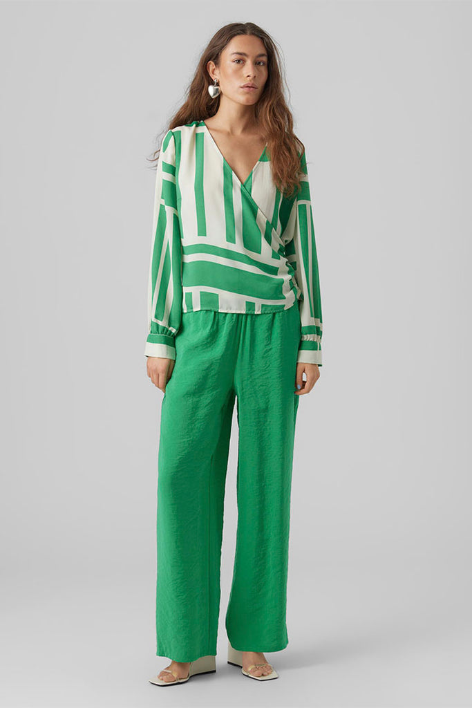 Vero Moda Brita Rouching Midi Top