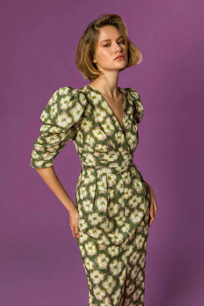 Kameya Vision V-Neck Dress Multi