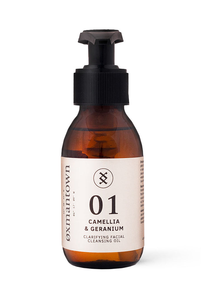 Øxmantown Camelia and Geranium Facial Cleanser 100ml