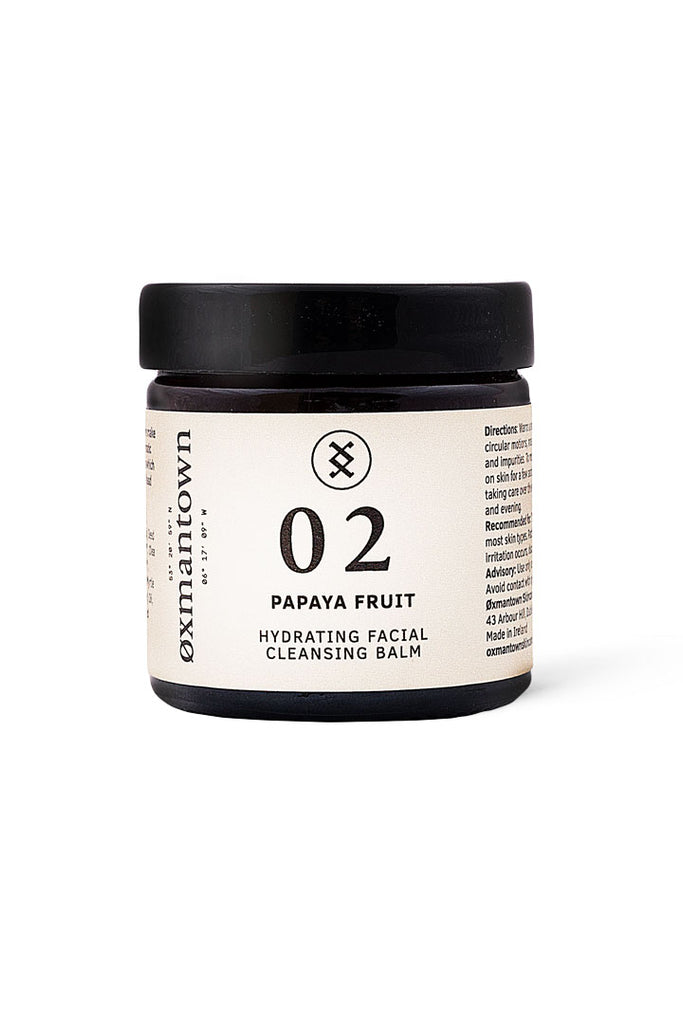 Øxmantown Papaya Fruit Hydrating Facial Cleansing Balm 60ml